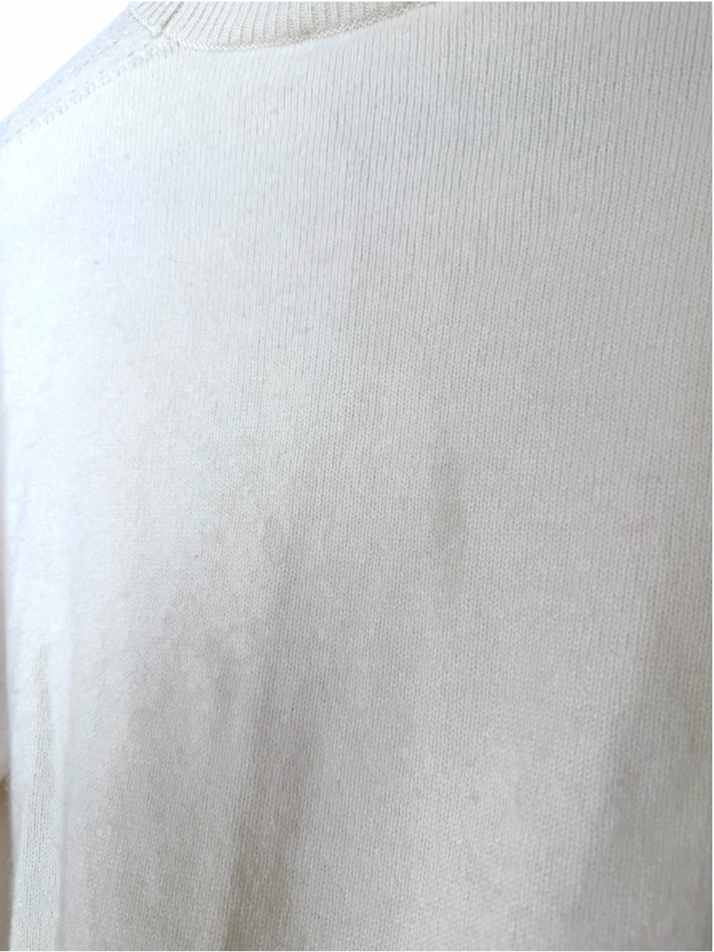 Aritzia Wilfred Cream Cashmere Wool Crewneck Sweater - Picture 9 of 9